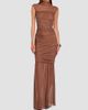SEROYA Women's Rosie Drape Maxi Dress - 2