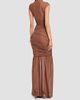 SEROYA Women's Rosie Drape Maxi Dress - 3