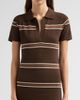 SEROYA Women's Sam Stripe Polo Maxi Dress - 5