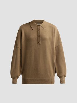 SEROYA Women's Vespen Collared Sweater