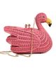 Serpui Serpui Dante Flamingo Clutch Pink One - 1