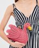 Serpui Serpui Dante Flamingo Clutch Pink One - 3