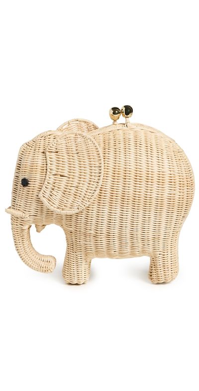 Serpui Serpui Drake Elephant Clutch Natural One