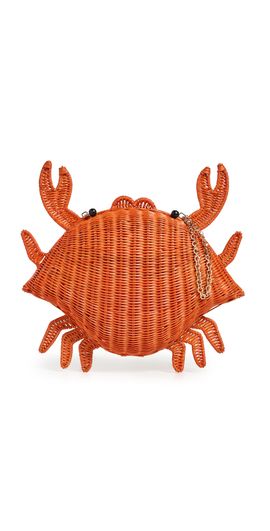 Serpui Serpui Pablo Crab CLutch Orange One