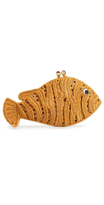 Serpui Serpui Robin Fish Clutch Lt Honey One