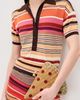Serpui Serpui Wicker Pizza Clutch Lt Honey One - 3