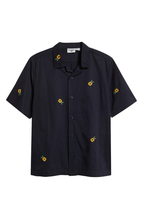 Service Works Service Works Cross Stitch Organic Cotton Button-Up Shirt