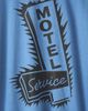 Service Works Service Works Motel Graphic Tee in Pale Blue, Men's at Urban Outfitters - 3