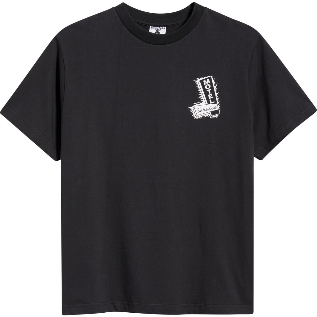 Service Works Service Works Motel Organic Cotton Graphic T-Shirt