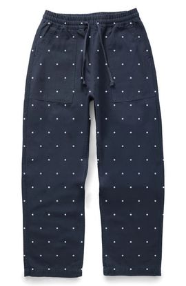 Service Works Service Works Polka Dot Cotton Canvas Drawstring Chef Pants