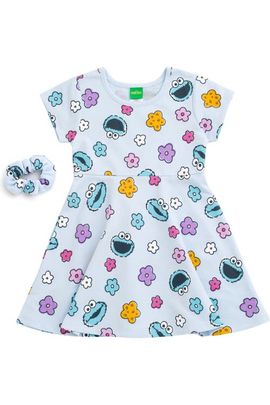 Sesame Street® Sesame Street® 2-piece Skater Dress And Scrunchie Set (baby)