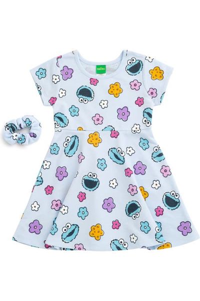 Sesame Street® Sesame Street® 2-piece Skater Dress And Scrunchie Set (baby)