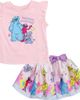 Sesame Street® Sesame Street® 2-piece T-shirt And Satin Skirt Set (baby) - 1