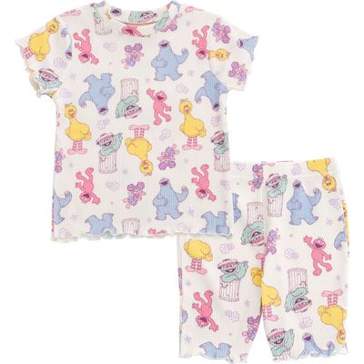 Sesame Street® Sesame Street® 2-piece Tee And Bike Shorts Set (baby)