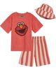 Sesame Street® Sesame Street® Elmo T-Shirt and Shorts Set with Bucket Hat - 1
