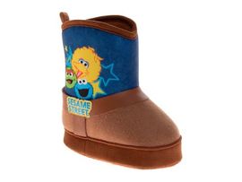 Sesame Street® Sesame Street® Sesame Street Oscar, Cookie, and Big Bird Kids' Booties