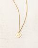 Set & Stones Set & Stones Alice Engraved Initial Heart Necklace - 3