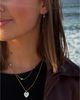 Set & Stones Set & Stones Alice Engraved Initial Heart Necklace - 6