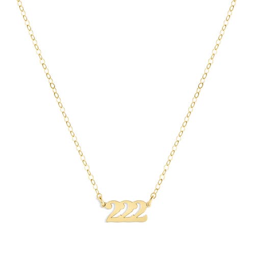 Set & Stones Set & Stones Angel Numbers Necklace