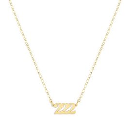 Set & Stones Set & Stones Angel Numbers Necklace