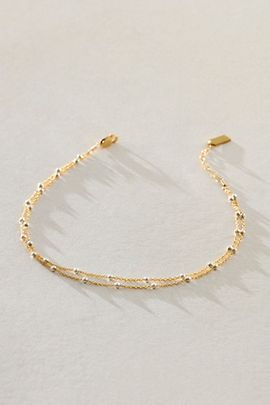Set & Stones Set & Stones Austen Layered Anklet