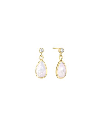 Set & Stones Set & Stones Camille Pearl Earrings