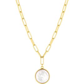 Set & Stones Set & Stones Capri Pearl Pendant Necklace