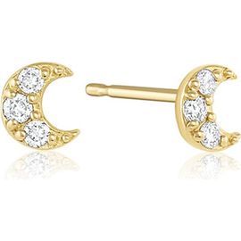 Set & Stones Set & Stones Claro 14k Gold Diamond Studs
