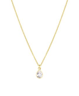 Set & Stones Set & Stones Everett White Topaz Necklace