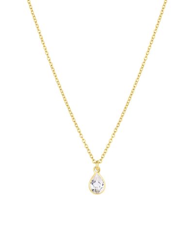 Set & Stones Set & Stones Everett White Topaz Necklace