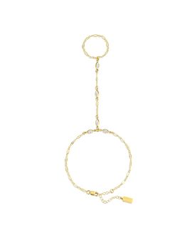 Set & Stones Set & Stones Ezra Marquise Hand Chain