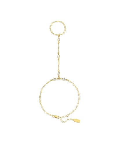 Set & Stones Set & Stones Ezra Marquise Hand Chain