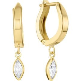 Set & Stones Set & Stones Ezra Marquise Hoops