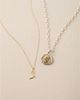 Set & Stones Set & Stones Parker Two Tone Coin Necklace - 5