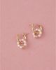 Set & Stones Set & Stones Pearl Halo Hoops - 3