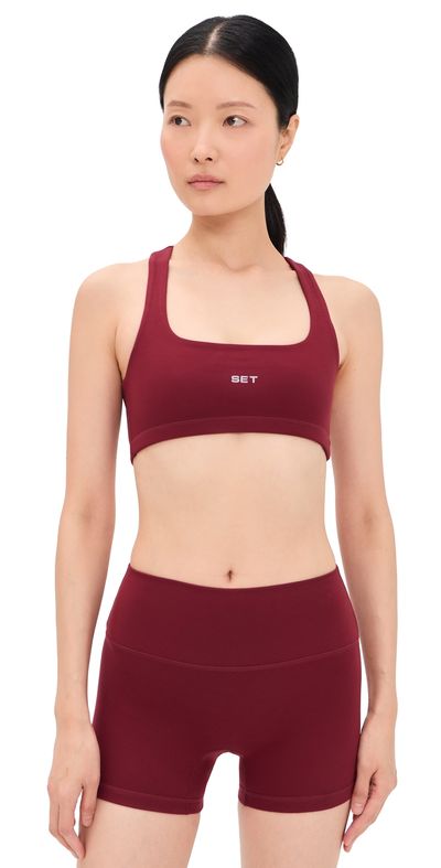 SET SET Formcloud Mini It Bra Cardinal