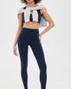 SET SET Sportbody Sporty High Rise Leggings Atlantic - 5
