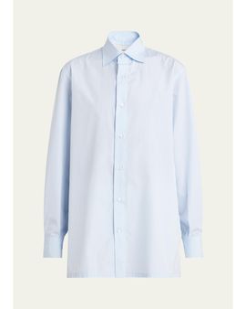 SETCHU Button Down Poplin Shirt