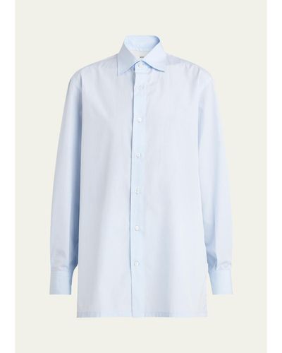 SETCHU Button Down Poplin Shirt