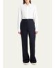 SETCHU Flannel Straight Leg Pants - 2