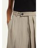 SETCHU Hakama Pleated Wool Shorts - 5