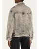 SETCHU Ruche Washed Denim Jacket - 3