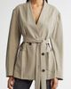 SETCHU SETCHU Origami Belted Virgin Wool & Cotton Jacket - 2