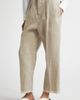 SETCHU SETCHU Pleated Linen Chinos - 5