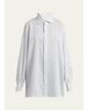 SETCHU Stripe Button Down Blouse - 1