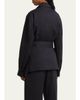 SETCHU Travel Self-Tie Wool Gabardine Safari Jacket - 3