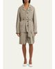 SETCHU Travel Self-Tie Wool Safari Jacket - 2
