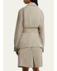 SETCHU Travel Self-Tie Wool Safari Jacket - 3