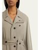 SETCHU Travel Self-Tie Wool Safari Jacket - 5