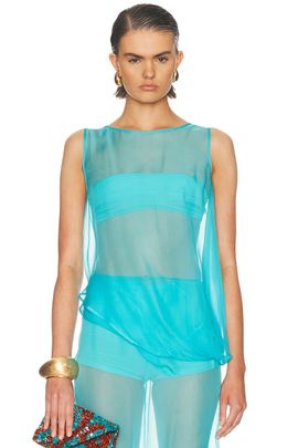 SEV SEV Draped Blouse